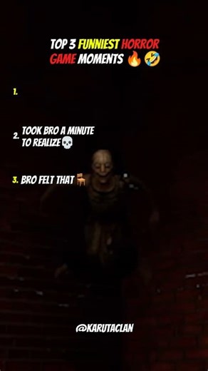 Top 3 Funniest Horror Game Moments 😱🎮😂 ‎ ‎Horror games always deliver the perfect mix of chills and laughs 👻 From jump scares that come outta nowhere to reactions you can’t script, these moments show why playing with Bro is pure comedy and chaos 🤣🔥 ‎ ‎Big thank you to all the players who made this video possible 🙌 ‎ ‎Which moment had you laughing and screaming at the same time? Drop it in the comments ⬇️ #funnyvideos #gaming #horrorgame | Meme Zone