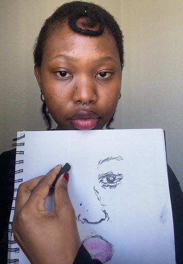 Creating an Abstract Self Portrait in 3 Minutes