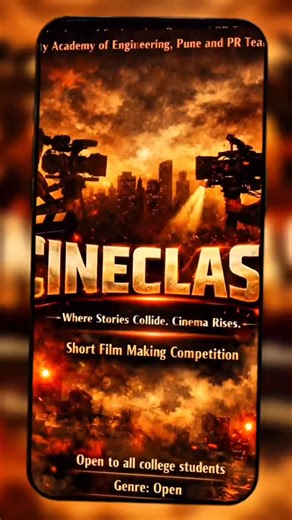 Trinity Academy of Engineering Pune on Instagram: "“Agar aapke dimaag mein bhi kahaniyaan chal rahi hain… toh next part aapke liye hai. 😉 Follow for more. #CINECLASH” Hashtags: #CineClash #NextPartComing #CuriosityReels #StayTuned ReelSeries FilmCommunity InstaFilm CollegeFest CreativeBuzz . . For registration check pin comment 📌"