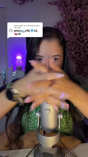 Respondendo a @♛ 𝕷𝖎𝖑.𝖞𝖆☯ #asmr | asmr eating