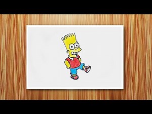Easy Bart Simpson Drawing Tutorial | Step-by-Step for Beginners