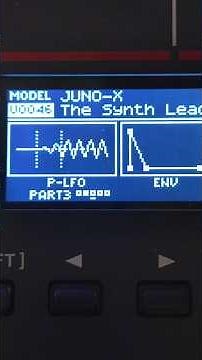 Sounddesign am Roland JUNO X ( Layer Sounds )