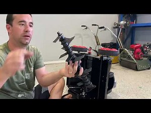 Predator Power lawn scarifier/aerator