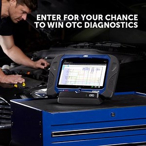 The OTC Evolve diagnostic tool enables a streamlined diagnostic process for any issue a technician may face. Constantly updating coverage enables diagnosing drivability issues on virtually any vehicle produced in the last 30 years and includes full-system, color wiring diagrams for vehicles 1986 to present, available directly on the tool. Enter now for your chance to take home an OTC Evolve or an OTC Encore: www.otctools.com/fix/win-diagnostics. You've got 9 more weeks to go, with 18 chance to w