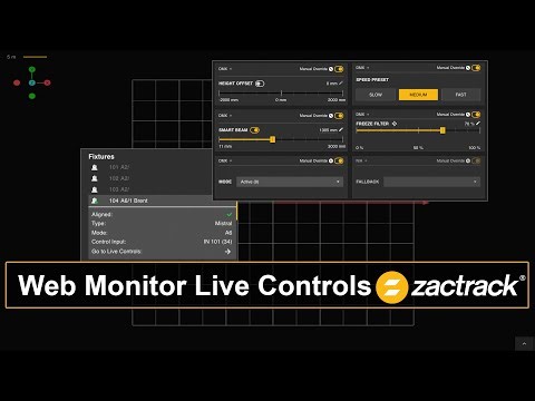 Web Monitor Live Controls