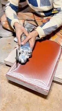 Amazing Stone Grinding Shilpata Design Process. #foryou