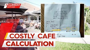 248K views · 1.6K reactions | When a cafe mistakenly charged a customer one dollar for heating a muffin, he posted the receipt online. And boy did Bec and Pete hear about it. But they say it’s one big misunderstanding. #9ACA | A Current Affair | Facebook
