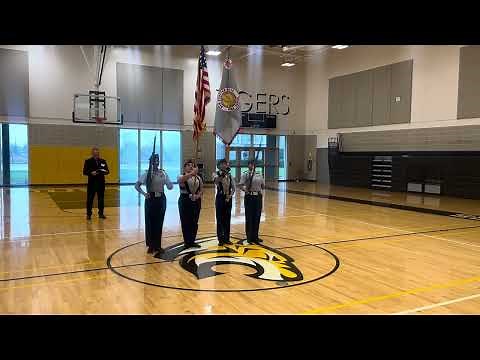 Sam Houston MSTC JROTC JPA Color Guard FEB 11, 2025