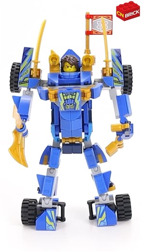 Lego Ninjago Minifigures Set 8 in 1 MG958 Unoffical Lego Speed Build