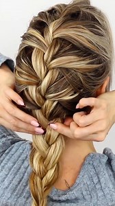 Get The Perfect Messy French Braid Look! 🩶 | Sweethearts Hair