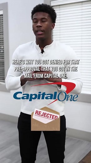 Denied by a pre approval? Heres why! #creditcarddebt #creditcardtips #creditcardhacks