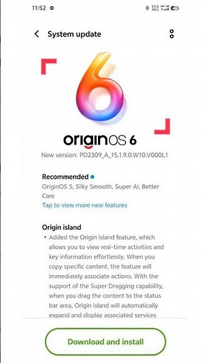 origin os6 update roll out in india 🤯 #shortsfeed #shorts #ytshorts #update