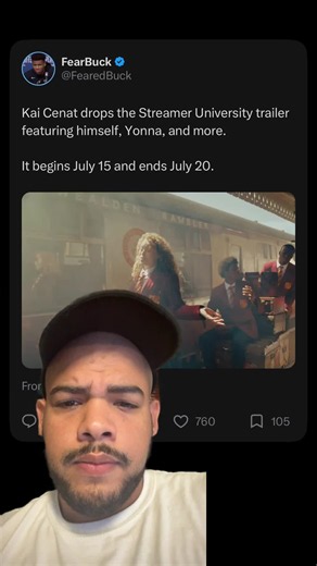 DigitalTrapGEM questions the authenticity of Kai Cenat’s Streamer University acceptance reactions, arguing that the trailers would’ve taken time to produce and suggesting the selected creators likely knew they were accepted well in advance. Claims the reactions were staged and says viewers should expect “lies at the highest level” from Kai’s camp. 👀🎬