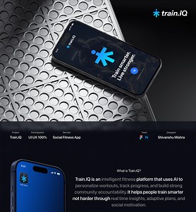 Train.IQ – Smart Fitness App | CASE STUDY - Shivansh Mishra