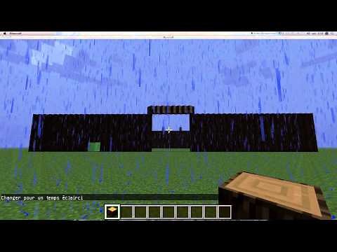 (Tuto) Comment Mettre et Arreter la pluie dans Minecraft (HD) (FR)