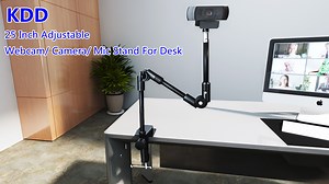 Watch 25in Flexible Webcam Stand Camera Mount with Phone Holder on Amazon Live