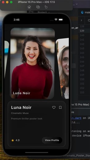 This Flutter UI isn’t just animation… it’s an experience.