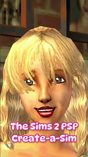 Create-a-Sim in The Sims 2 PSP ✨