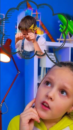 😊 Sharing a Donut Is Better #familyfun #kidsactivities