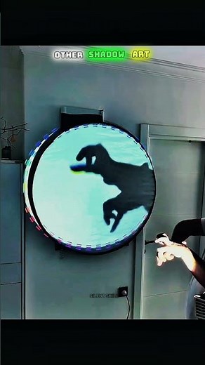 Shadow Art 🌑🎨 | Mind-Blowing Illusion 😱 | Silent Skill