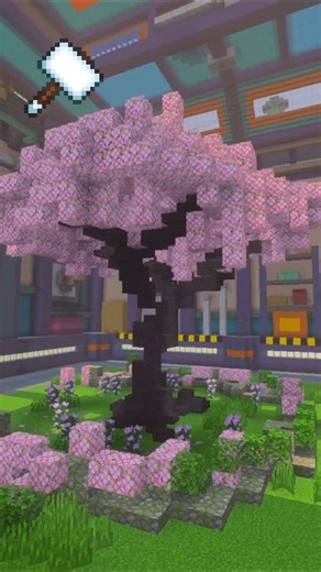 I Made A CHERRY TREE In BUILD BATTLE