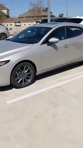 2022 Mazda3 Hatchback - Platinum Quartz Metallic!