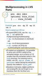 How to Speed up LVS Runs with Multiprocessing?