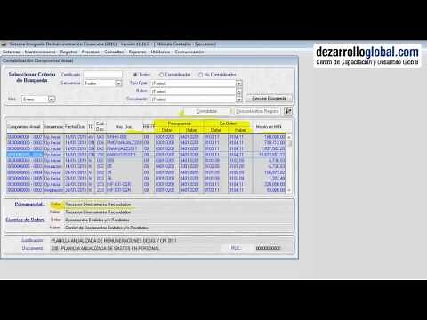 Curso del SIAF - Módulo Contable P9