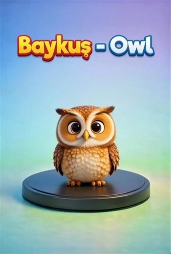 Visual English #003 |Owl, Computer, Bicycle