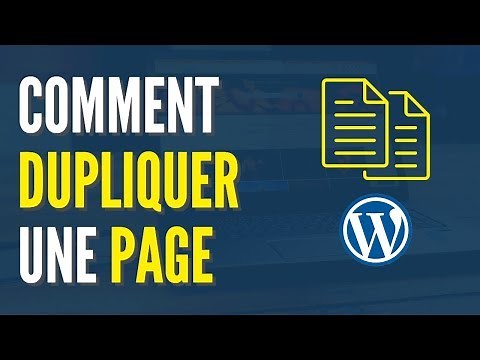 Comment Dupliquer une page wordpress en un Clic [Tuto 2020]