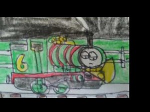 Ghost train the untold story of Timothy drawing version Percy and Toby encounter with Timothy