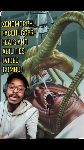 The Ultimate facehugger combo video (feats, abilities, how to survive and hear me out lol) #fyp #xenomorph #facehugger #alien #aliens #prey #alienvspredator #nasty #scifi #marvelcomics #comicbooks #comictiktok #comictok #foryou
