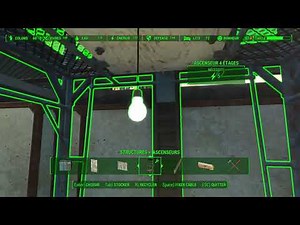 Fallout 4 Construction bâtiment en béton - Ascenseur - Electricité
