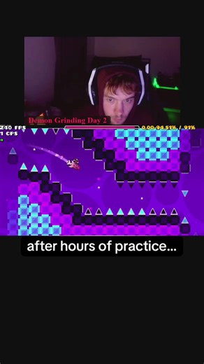 Electrodynamix V2 100%‼️ NEW HARDEST #geometrydash #newhardestdemon #gmartavious #gd #gaming