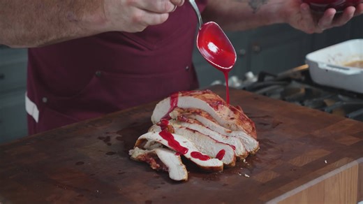 Louisiana-style turkey with bold creole spices and tangy cranberry that transforms thanksgiving dinner