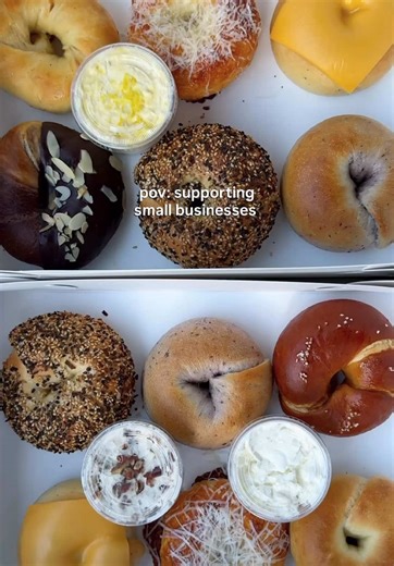 Tried Bagelier 🥯🤍 — modern Korean-style stuffed bagels that are fluffy, moist, and definitely not your typical bagel. 📍You can pick them up in Irvine, Buena Park, and Chino Hills! #SupportSmallBusiness #OCFoodie #KoreanBagel #BagelLovers #OrangeCountyEats