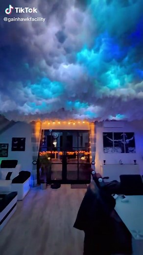 DIY LED Cloud Ceiling Lights for Home Decoration