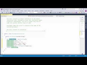 DevExpress CodeRush: Decompose Initializer