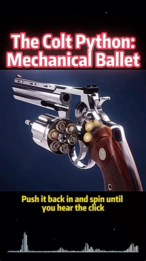 The Colt Python:Mechanical Ballet #didyouknow #knowledge #science #youtube