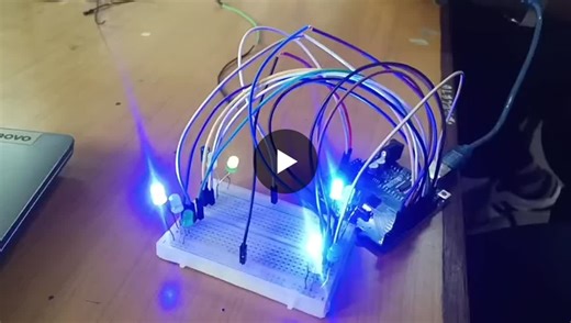 #robomiracle #arduino #embeddedsystems #trafficsignalcontrol #smartcity #iotprojects #activeengineering | Nithish V