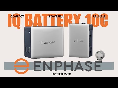 NOW AVAILABLE! Enphase IQ Battery 10C