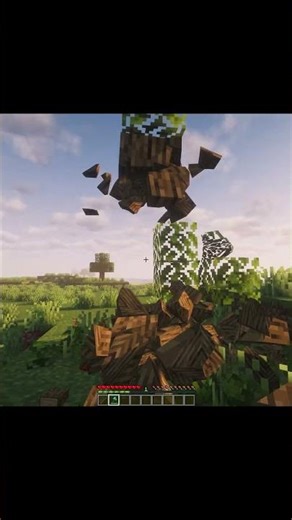 Physics mod minecraft #minecraft #minecraftdaily