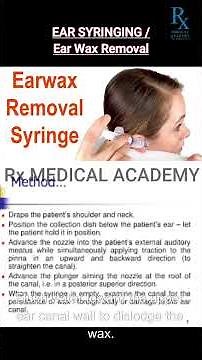 Ear Syringing Procedure | Safe Ear Wax Removal Explained | Clinical Skills Demo