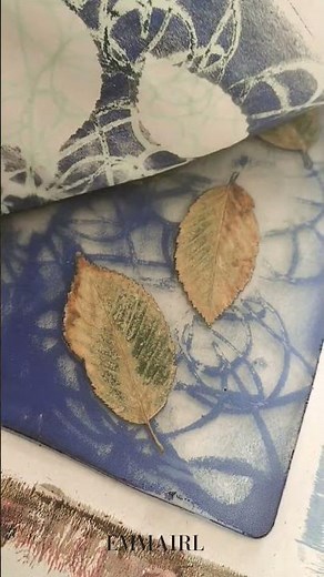 Gelli PRINT Reveal 🌿🌀