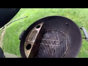 Smokenator Setup on a Weber Grill