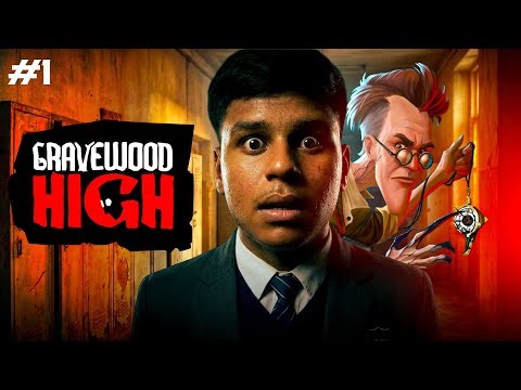 This School Is Alive… 😰 | Gravewood High Horror Gameplay in Hindi #gravewoodhigh