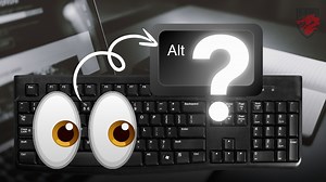 Où se trouve la touche Alt sur le clavier ?
