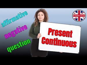 Present Continuous. Affirmative / Negative / Question.Basic rules and examples