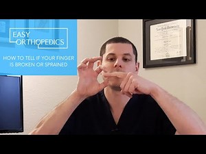 How To Tell if Your Finger is Broken (and What to Do About It)