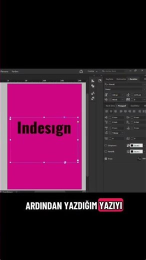 İndesign'da "Dış Işınma" #reels #youtubeshorts #youtube #reel #reelsvideo #graphicdesign #grafik #ai